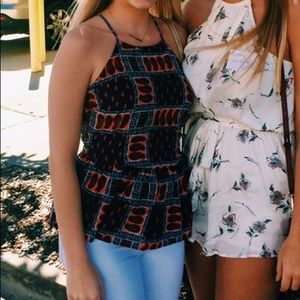 Printed/Flared TankTop